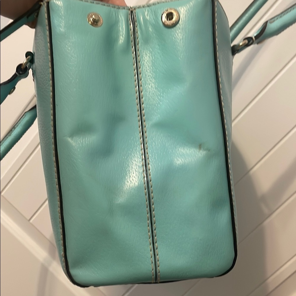 Kate Spade Blue Shoulder Bag with Structured Design - Picture 9 of 12